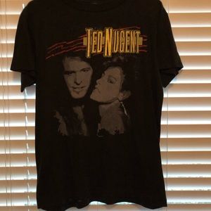 Ted Nugent Little Miss Dangerous Tour Shirt 1986